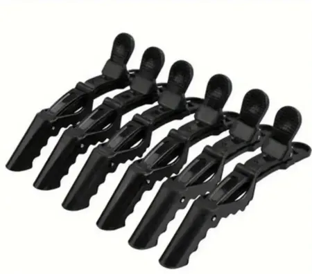 קליפיסים שמתאימים להחלקת שיער, 6 קליפסים בחבילה